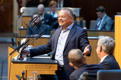 FPÖ-Mandatar Gerald Hauser im Nationalrat.
