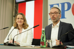 FPÖ-Sozialsprecherin Dagmar Belakowitsch und -Bundesparteiobmann herbert Kickl.