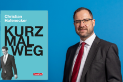Christian Hafenecker und sein neues Buch KURZ MAL WEG