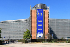 Das Berlaymont-Gebäude in Brüssel, Sitz der EU-Kommission.