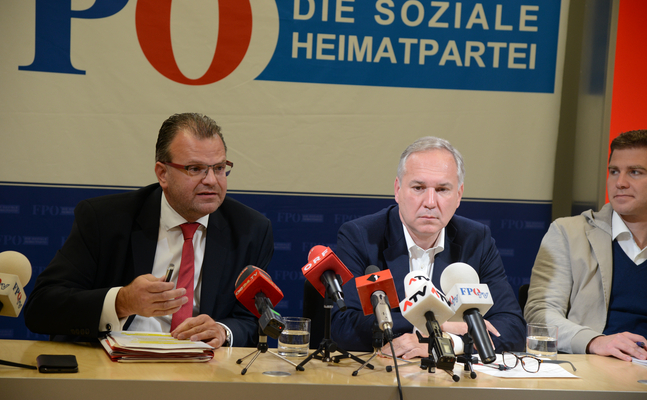 FP-Fraktionsführer Hns-Jörg  Jenewein nach Ende des BVT-U-Ausschusses: Vorwürfe gegen Ex-Innenminister Kickl haben sich in Luft aufgelöst - ÖVP versucht, von seltsamen Verbindungen zur BVT-Führung abzulenken.