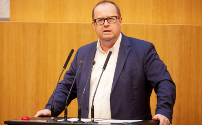 FPÖ-Budgetsprecher Hubert Fuchs im Nationalrat.