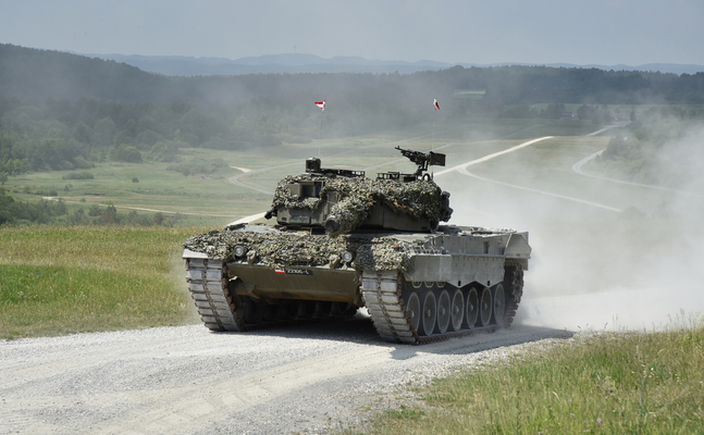 Bei der "Strong Europe Tank Challenge" im bayerischen Grafenwöhr belegten die Bundesheer-Panzersoldaten erneut einen Platz am Stockerl.