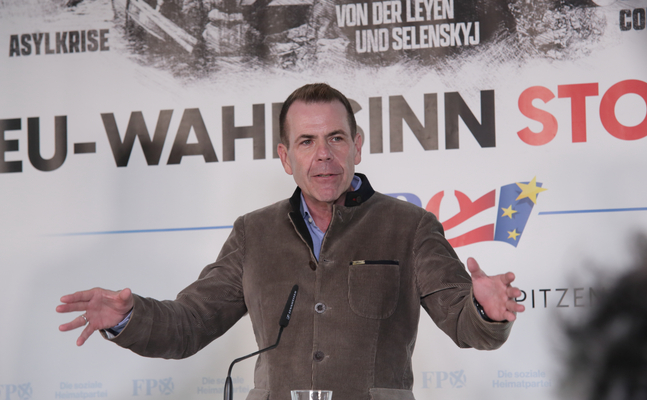 FPÖ-EU-Spitzenkandidat Harald Vilimsky. 