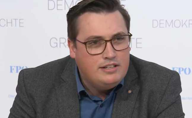 FPÖ-Bundesrats-Fratkionsvorsitzender Christoph Steiner.