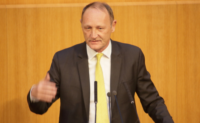 FPÖ-Energiesprecher Axel Kassegger im Palrament.