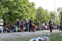 Täglich kommen Hunderte: Die illegale Einwandererflut nach Österreich muss endlich gestoppt werden.