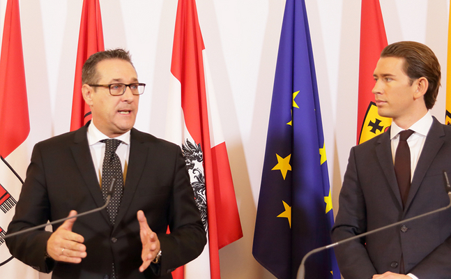 Vizekanzler HC Strache kündigt ein Nulldefizit 2019 als Vorleistung für eine Steuerreform an.