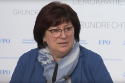 FPÖ-Seniorensprecherin Rosa Ecker.