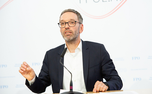 FPÖ-Bundesparteiobmann Herbert Kickl fordert Neuwahlen.