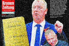 Die ÖVP, eine Zeitung und ihre Kampagne - Die „Kronen Zeitung“ inszeniert rechtzeitig vor der Steirer-Wahl für die ÖVP einen „Liederbuch-Skandal“.