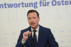 FPÖ-Wehrsprecher Volker Reifenberger.